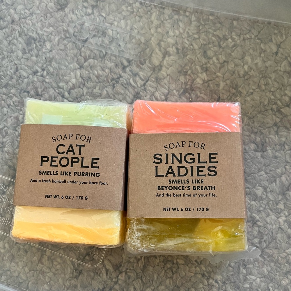 Whiskey River Soap Co, novelty soap
